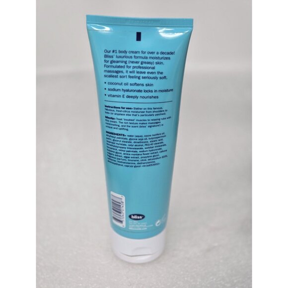 Bliss Lemon + Sage Body Butter Maximum Moisture Cream 6.7 Fl Oz - Picture 2 of 2